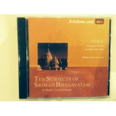 VIHE Seminar, Ten Subjects of Srimad-Bhagavatam, MP3 CD