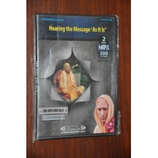 Hearing the message “As it is”    DVD no 3