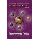 TRANSCENDENTAL GENIUS (Vaisnava Society Journal Vol. 13)