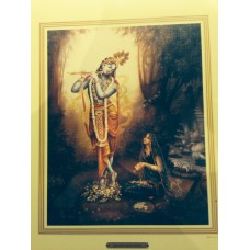 Sri Radhe Worships Krishna