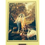 Krishna and Balarama in Vrindavan